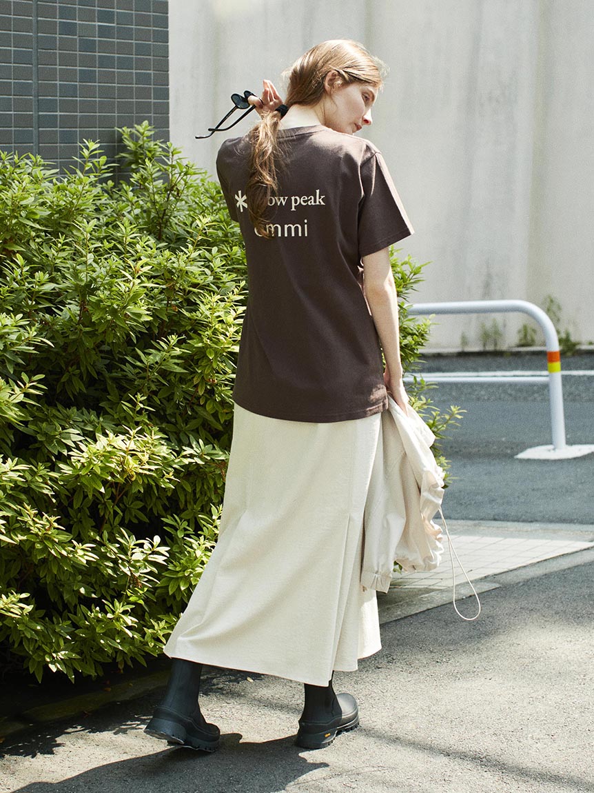 emmi×Snowpeak】S/S T-SHIRT_emmi atelier(Tシャツ/カットソー