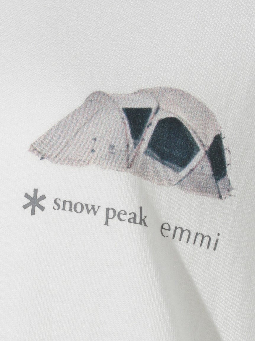 emmi×Snowpeak】S/S T-SHIRT_emmi atelier(Tシャツ/カットソー