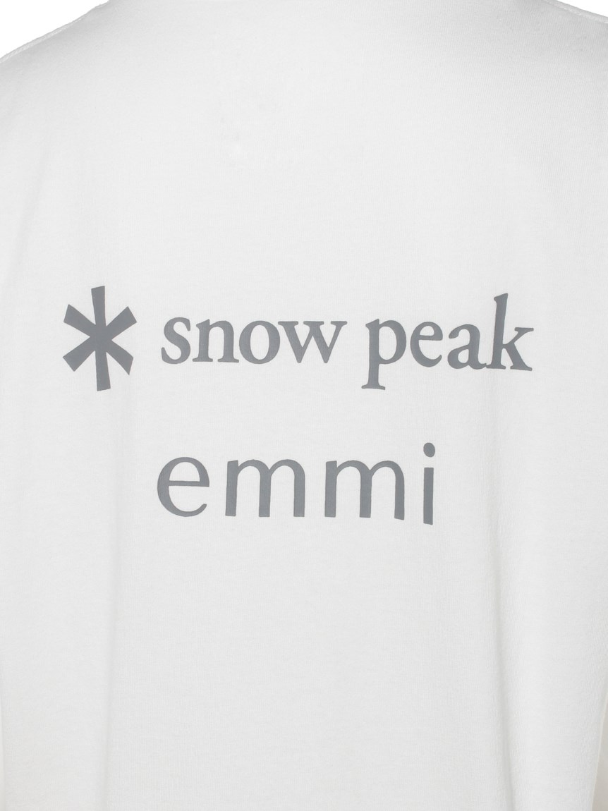 emmi×Snowpeak】S/S T-SHIRT_emmi atelier(Tシャツ/カットソー