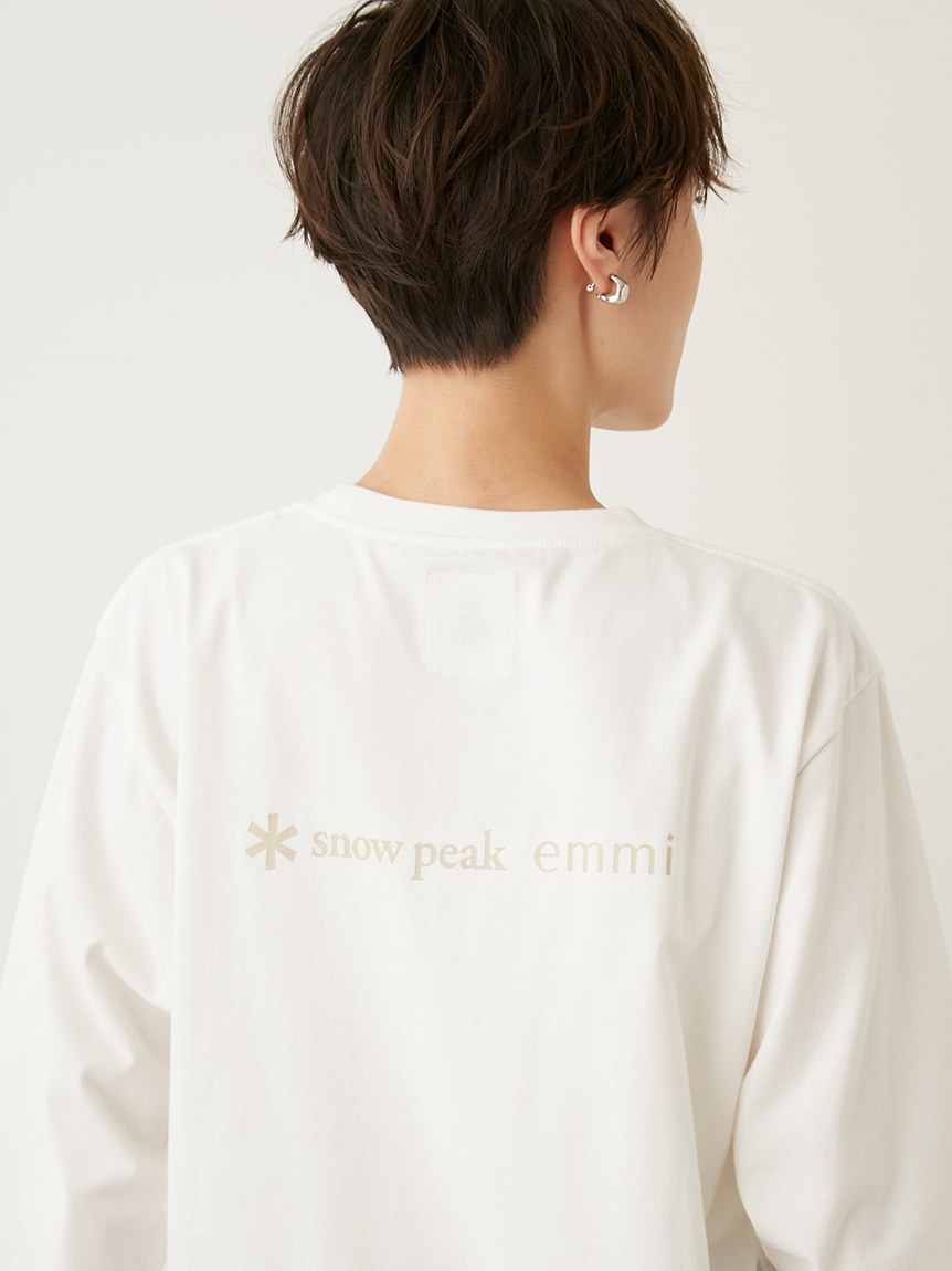 emmi×Snow Peak】FeltLogo L/S T(Tシャツ/カットソー)｜トップス｜emmi