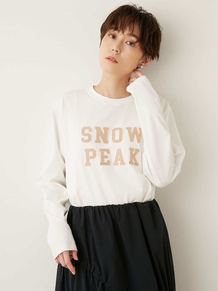 emmi×Snow Peak】FeltLogo L/S T(Tシャツ/カットソー)｜トップス｜emmi