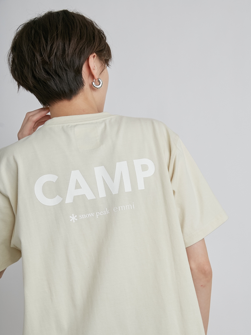 snowpeak×emmi】S/S T-SHIRT(Tシャツ/カットソー)｜トップス｜emmi