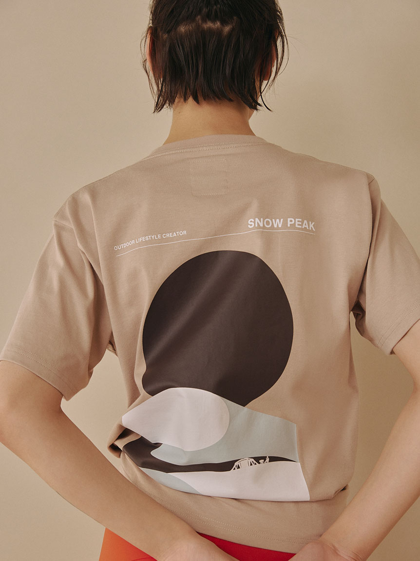 emmi×Snow Peak】Relaxin' F/s T-shirt(Tシャツ/カットソー)｜トップス