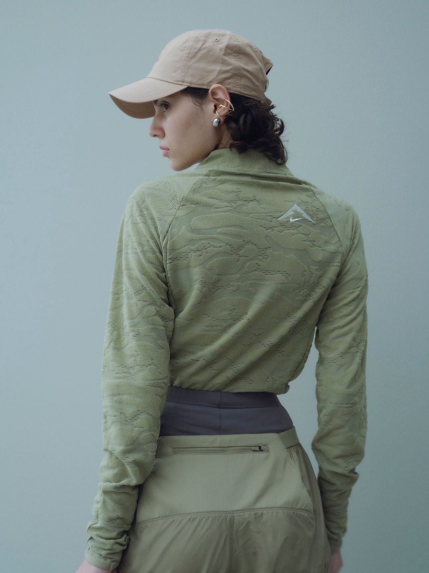 NIKE ナイキ W TRAIL MIDLAYER ロングスリーブ FB7638 276NOLVE/SEAGL NIKE】NK DF TRAIL MIDLAYER(トップス)｜emmi（エミ）の通販