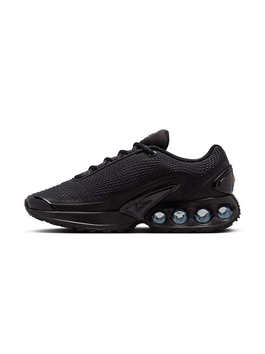NIKE W AIR MAX DN BLACK/LT CRIMSON-DK SMOKE GREY