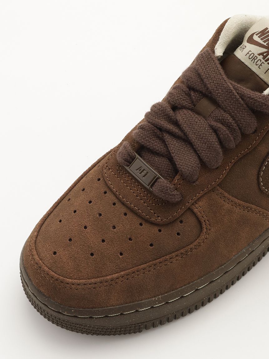 NIKE HO24 NIKE WMNS AIR FORCE 1 '07 カカオワオ/カカオワオーサンド FQ8901-259-山男フットギア