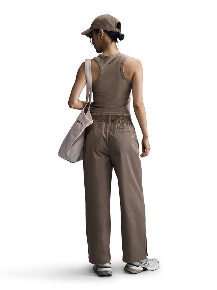 NIKE】MID-RISE TWILL TROUSERS PANTS(ワイドパンツ)｜パンツ｜emmi
