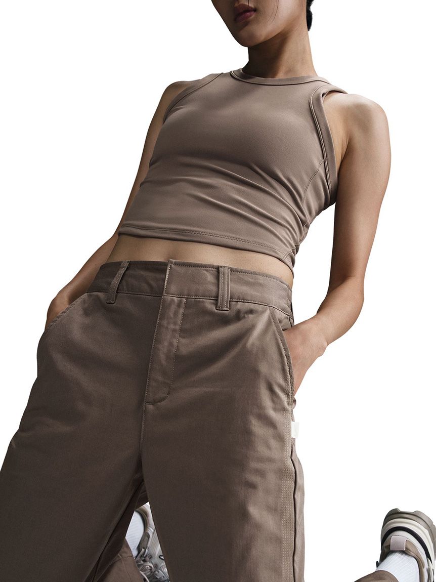 NIKE】MID-RISE TWILL TROUSERS PANTS(ワイドパンツ)｜パンツ｜emmi