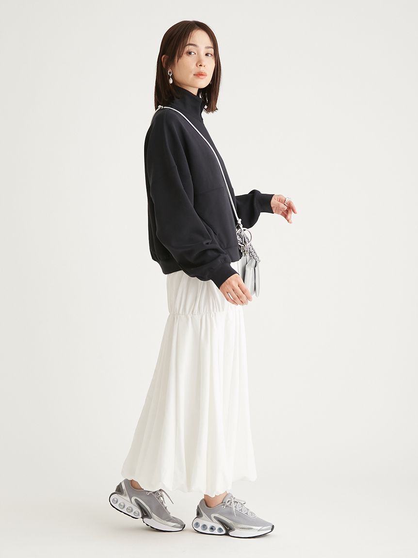 NIKE meets emmi】Dri-FIT OVERSIZED 1/2-Zip Top(スウェット