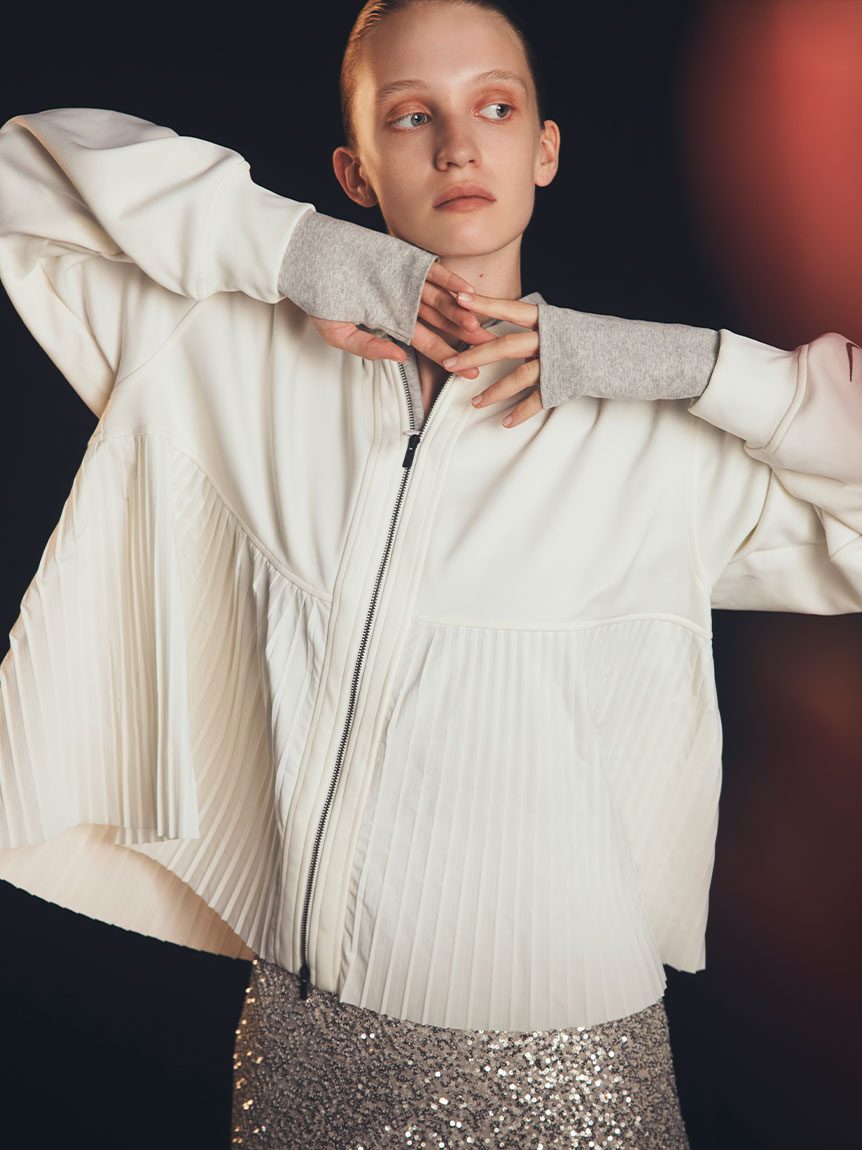 NIKE】PLEATED JKT(ジャケット)｜アウター｜emmi（エミ）の通販サイト