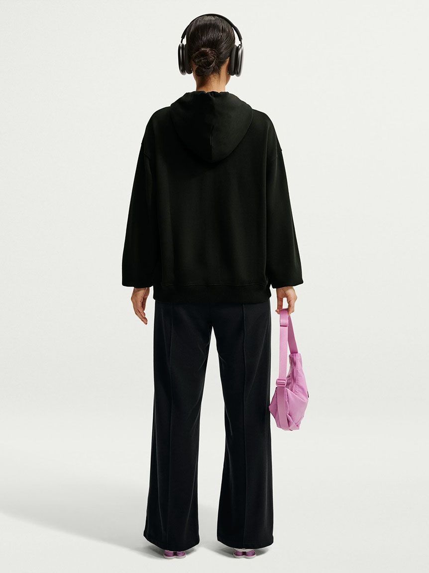 NIKE】Studio Fleece Lightweight Women's Oversized Full-Zip Hoodie