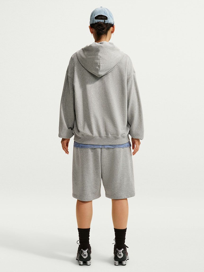 NIKE】Studio Fleece Lightweight Women's Oversized Full-Zip Hoodie