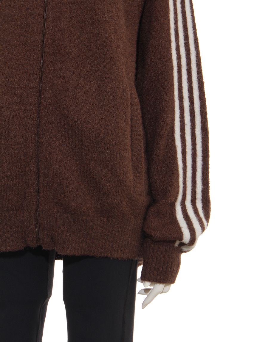 美品　アドーア　フレアジレ　38 茶系 フランドル45周年限定コレクション》《大きいサイズ》ビジューフレア