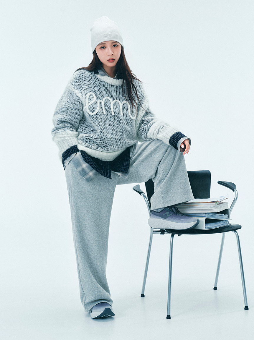 New Balance for emmi】リブニットビーニー(帽子)｜emmi（エミ）の通販