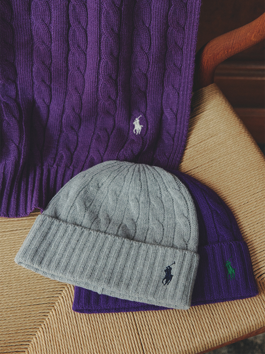 POLO RALPH LAUREN】ビッグポニービーニー(その他)｜セレクト