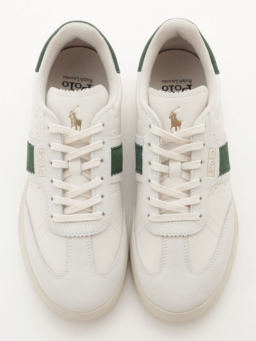 国内発送*POLO RALPH LAUREN*Heritage Aera スニーカー Heritage Aera Leather-Suede Sneaker