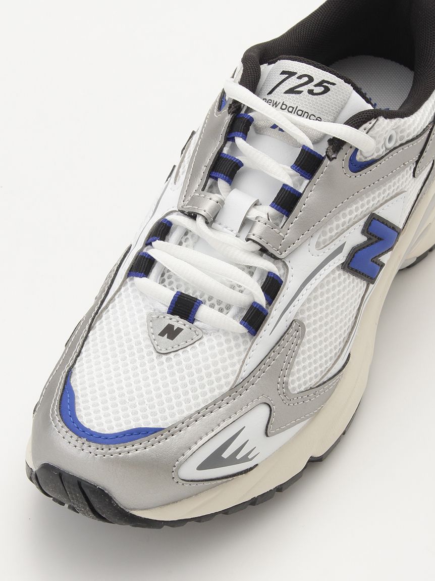 靴 New Balance ML725 24.0 New Balance ML725 Sneakers, CJ (White/Khaki), 22.0 cm D