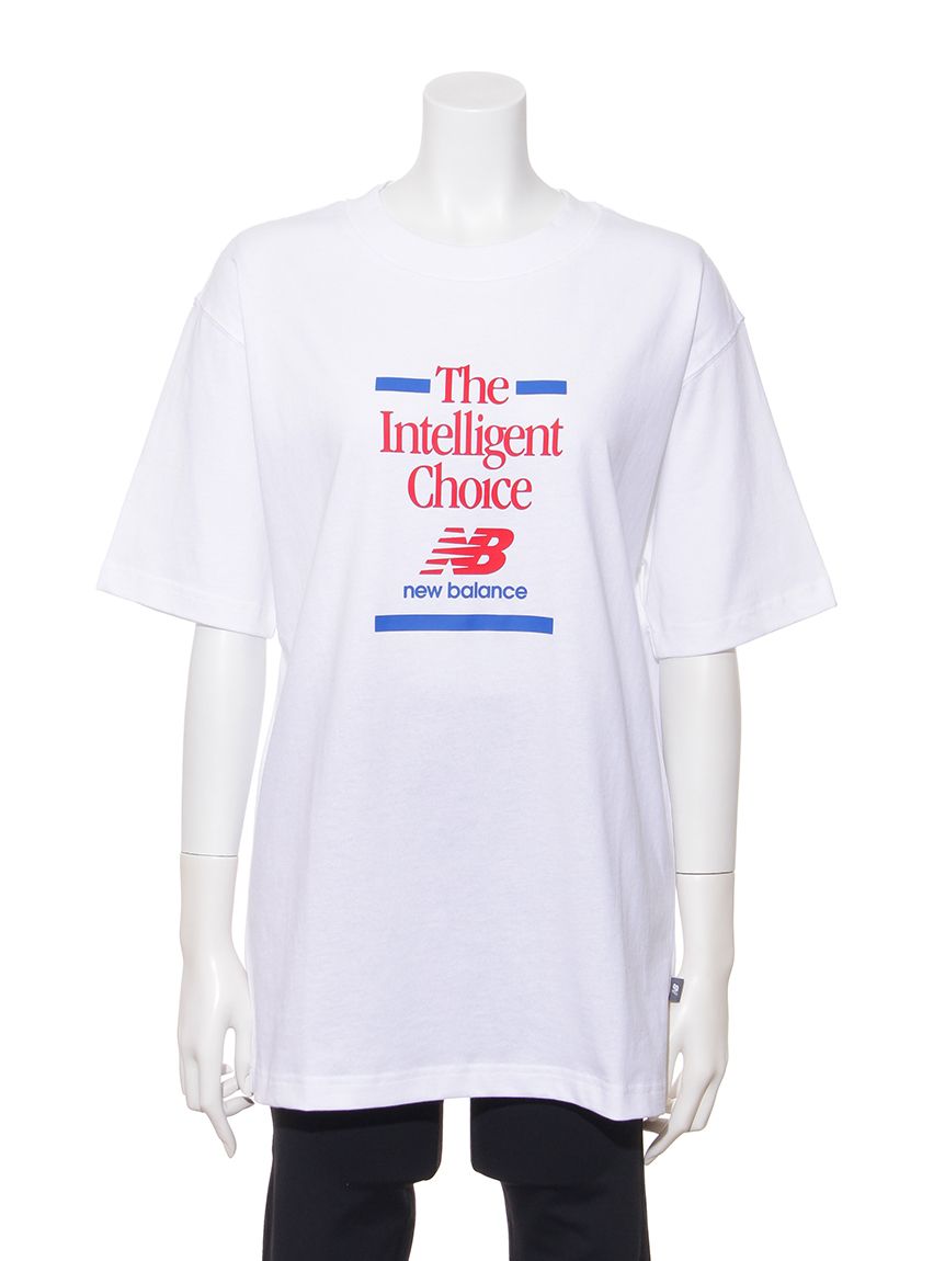 【eLLa】スリーブT　新品★ New Balance Archive Graphic オーバサイズ ショートスリーブ T