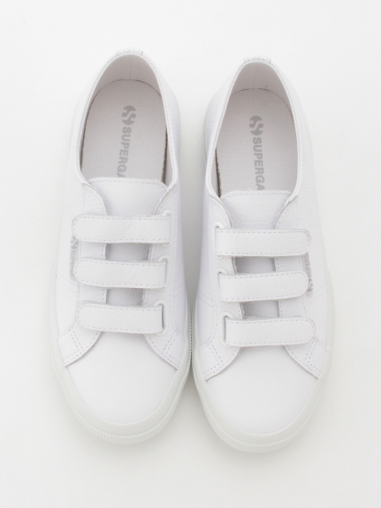 SUPERGA】2750-3STRAPS TUMBLED LEATHERU(スニーカー)｜シューズ｜emmi