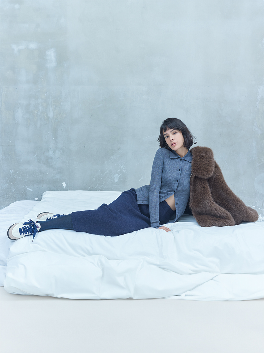 New Balance RC 42　for emmi アイボリー/ネイビー New Balance for emmi】URC42(スニーカー)｜シューズ｜emmi