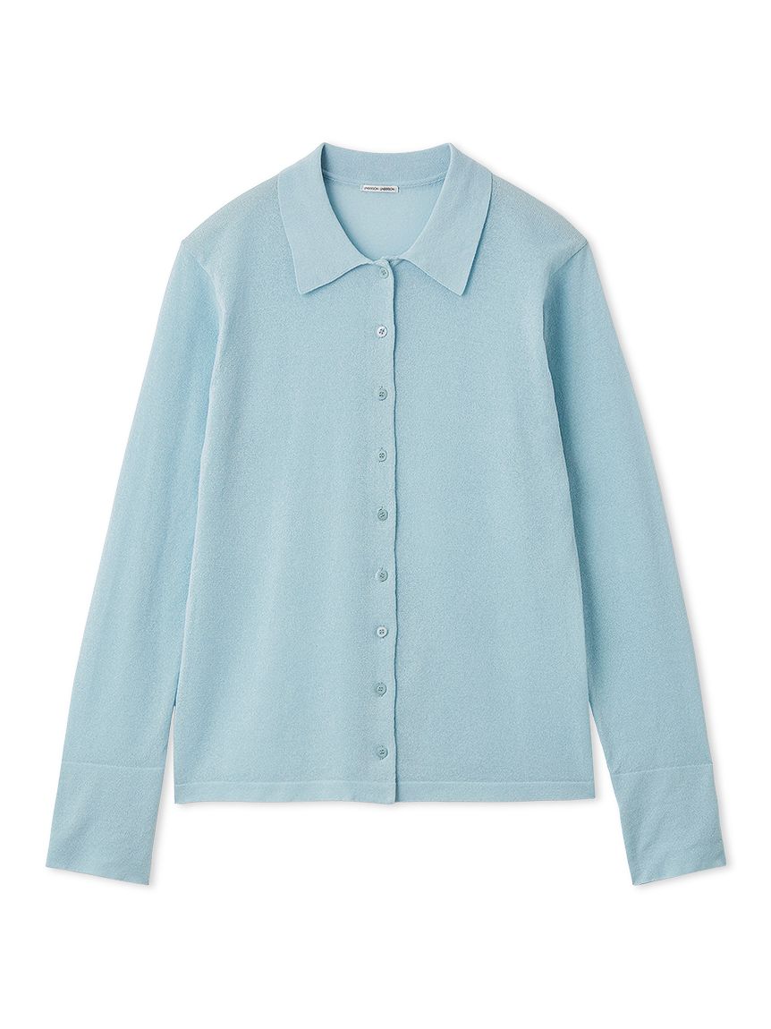 シアーニットシャツ(シャツ・ブラウス)｜トップス｜emmi（エミ）の通販