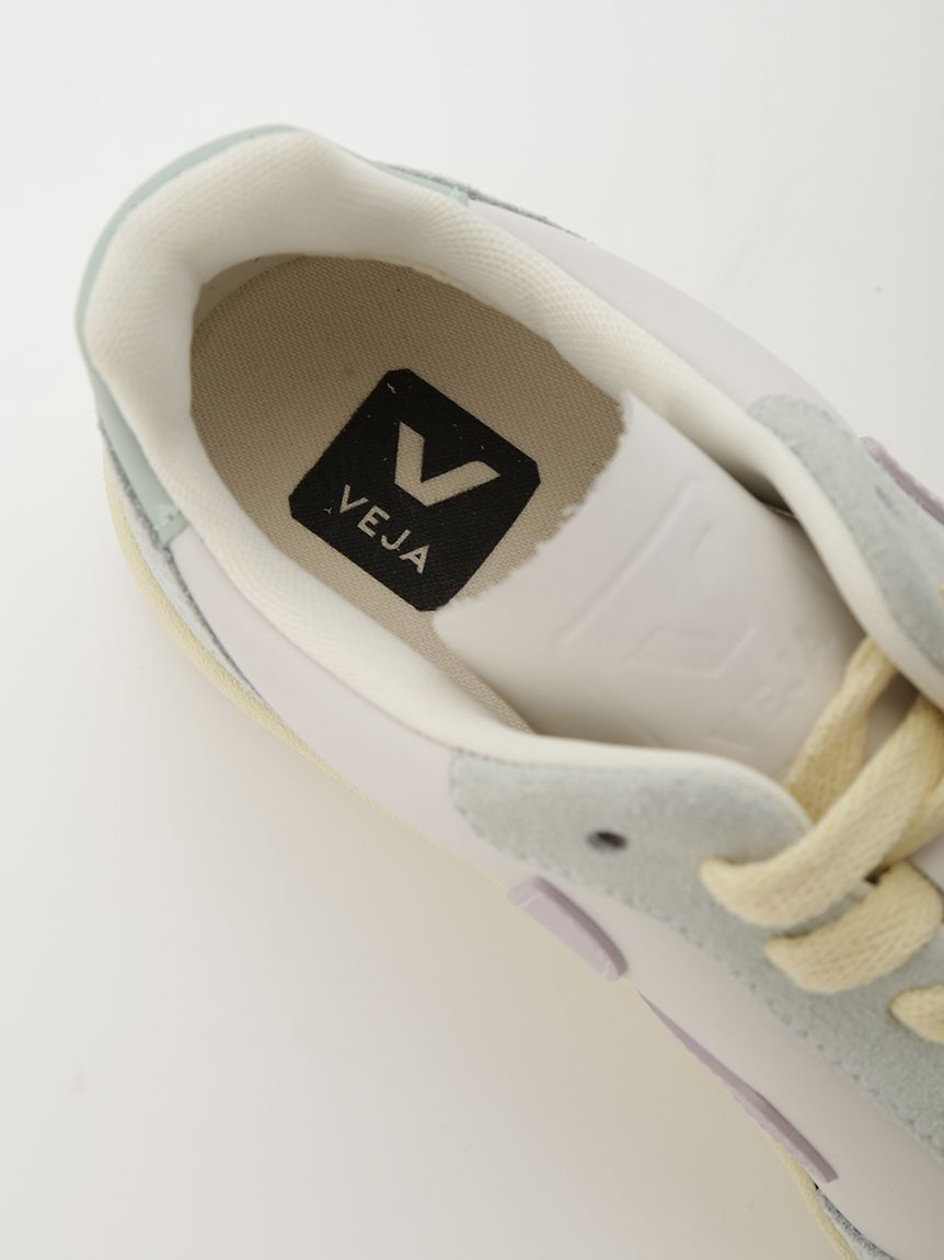 VEJA V-10 emmi 別注 エミ ホワイト イエロー レザースニーカー - メルカリ