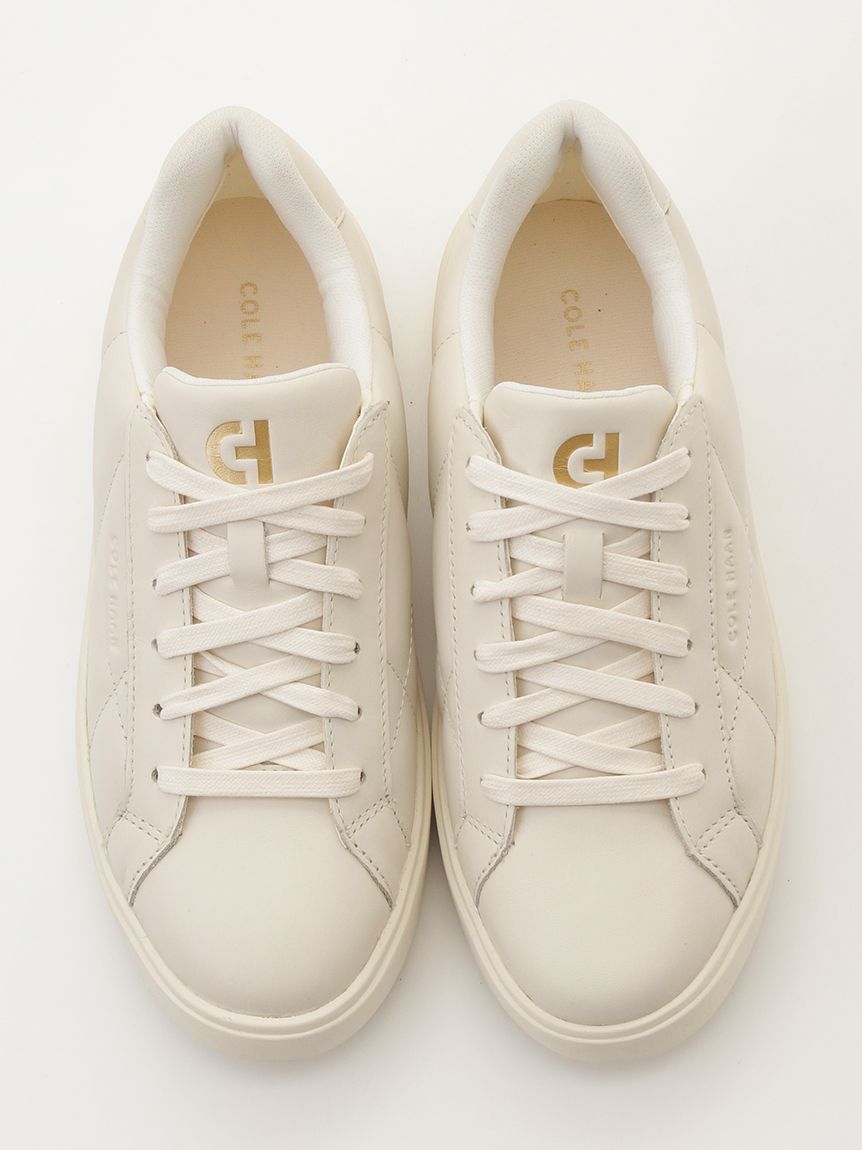 新品 COLE HAAN 白バレリーナシューズ 5cmヒール23.5センチ