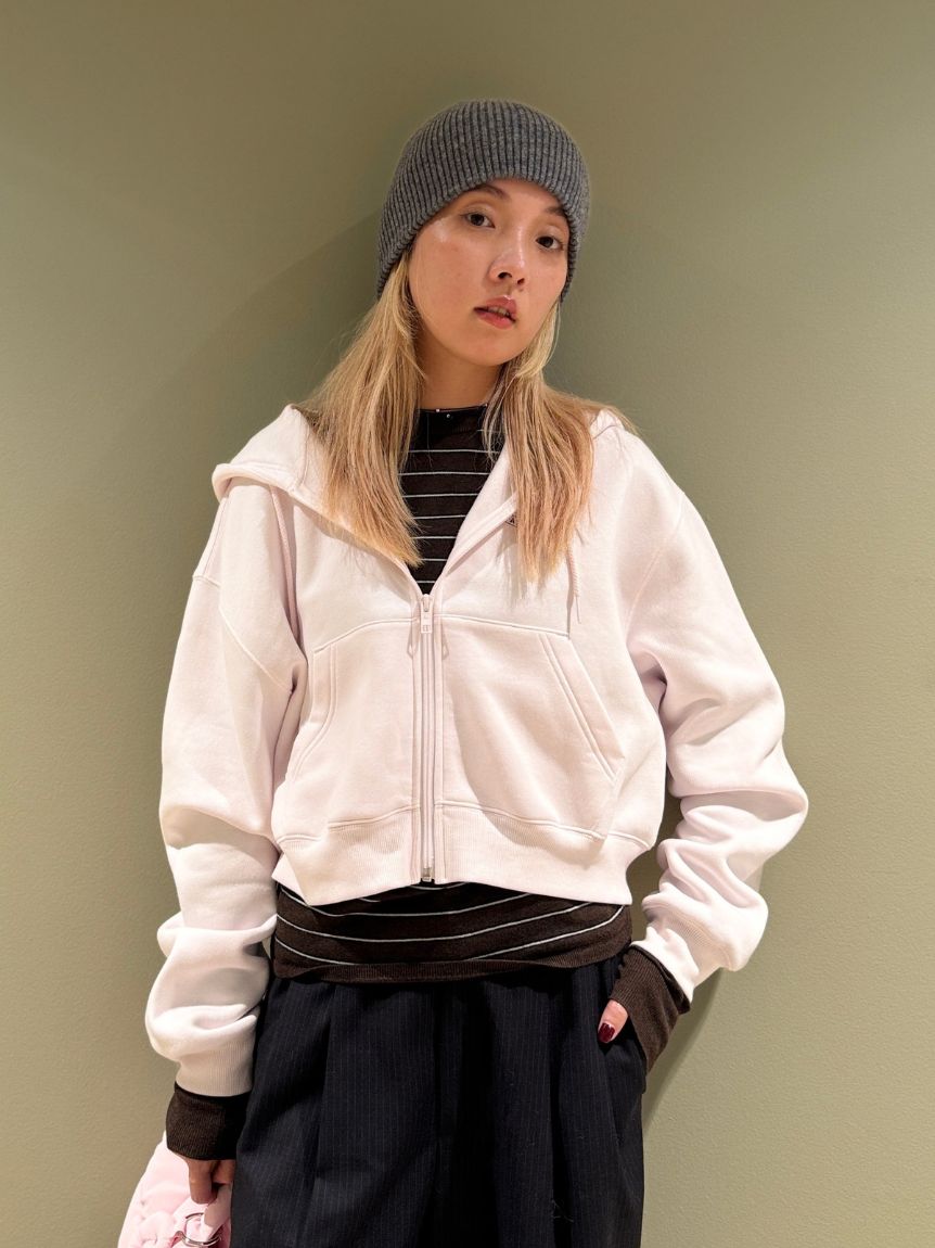 New Balance for emmi】Reimagined Fleece Full Zip Hoodie(スウェット
