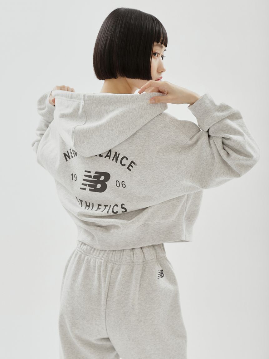 New Balance for emmi】Reimagined Fleece Full Zip Hoodie(スウェット