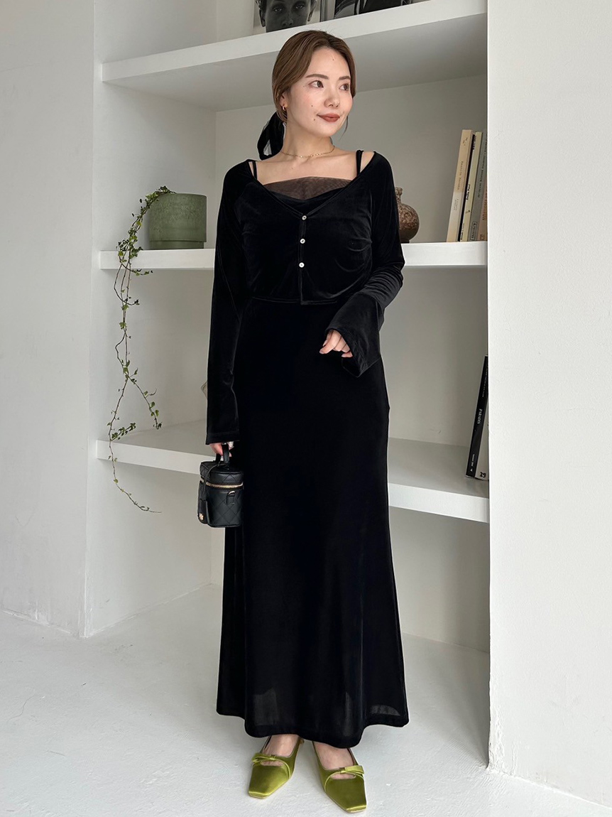 定価12万ChristanDior ベロア トロッター オブリーク ワンピース 定価12万ChristanDior ベロア トロッター オブリーク ワンピース