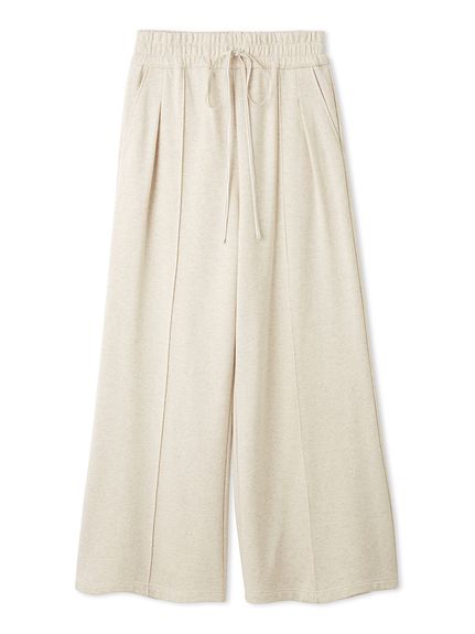 【美品】FRAYI.Dセットアップパンツ サイズ0 FRAY I.D ダブルラインフレアパンツ グレー 0 2024 ロングパンツ