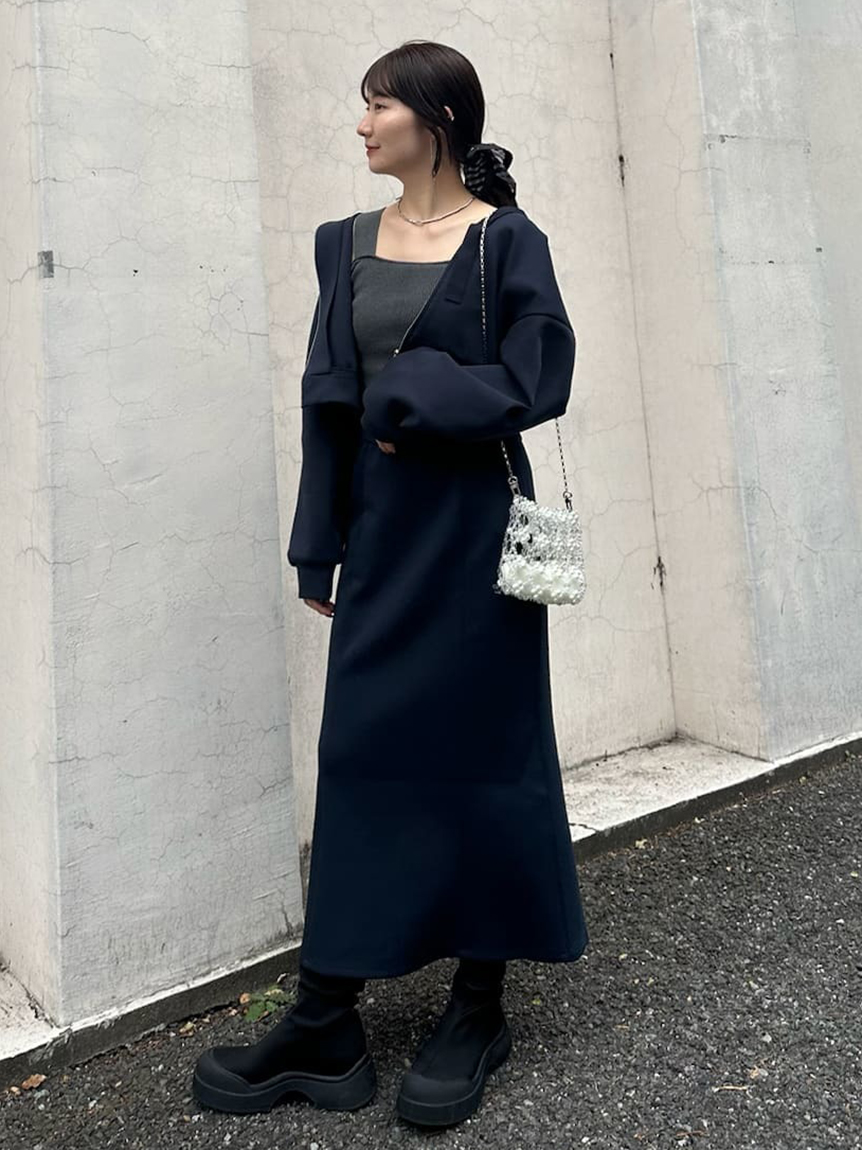 深スリットスウェットIラインスカート 再入荷】深スリットスウェットIラインスカート – LA BELLE ETUDE