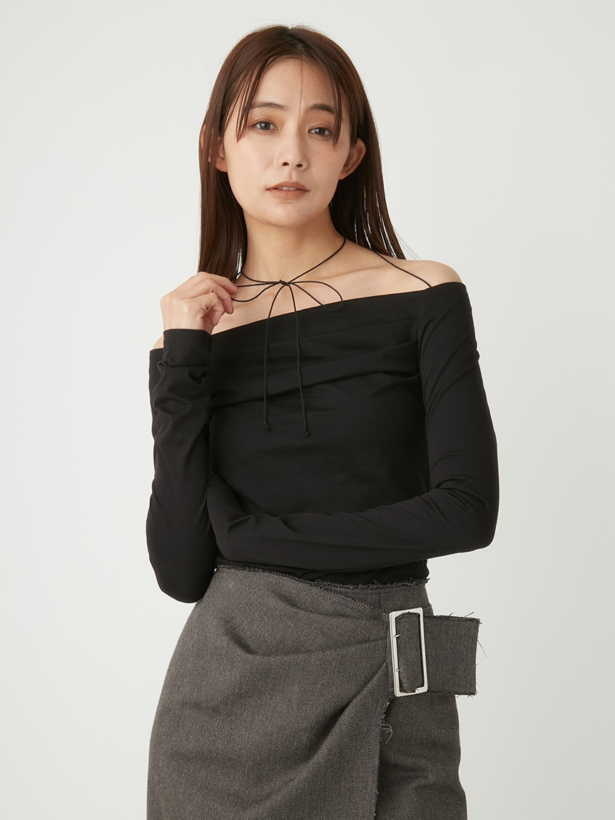 2wayドレープカットプルオーバー(カットソー)｜トップス｜FRAY I.D  