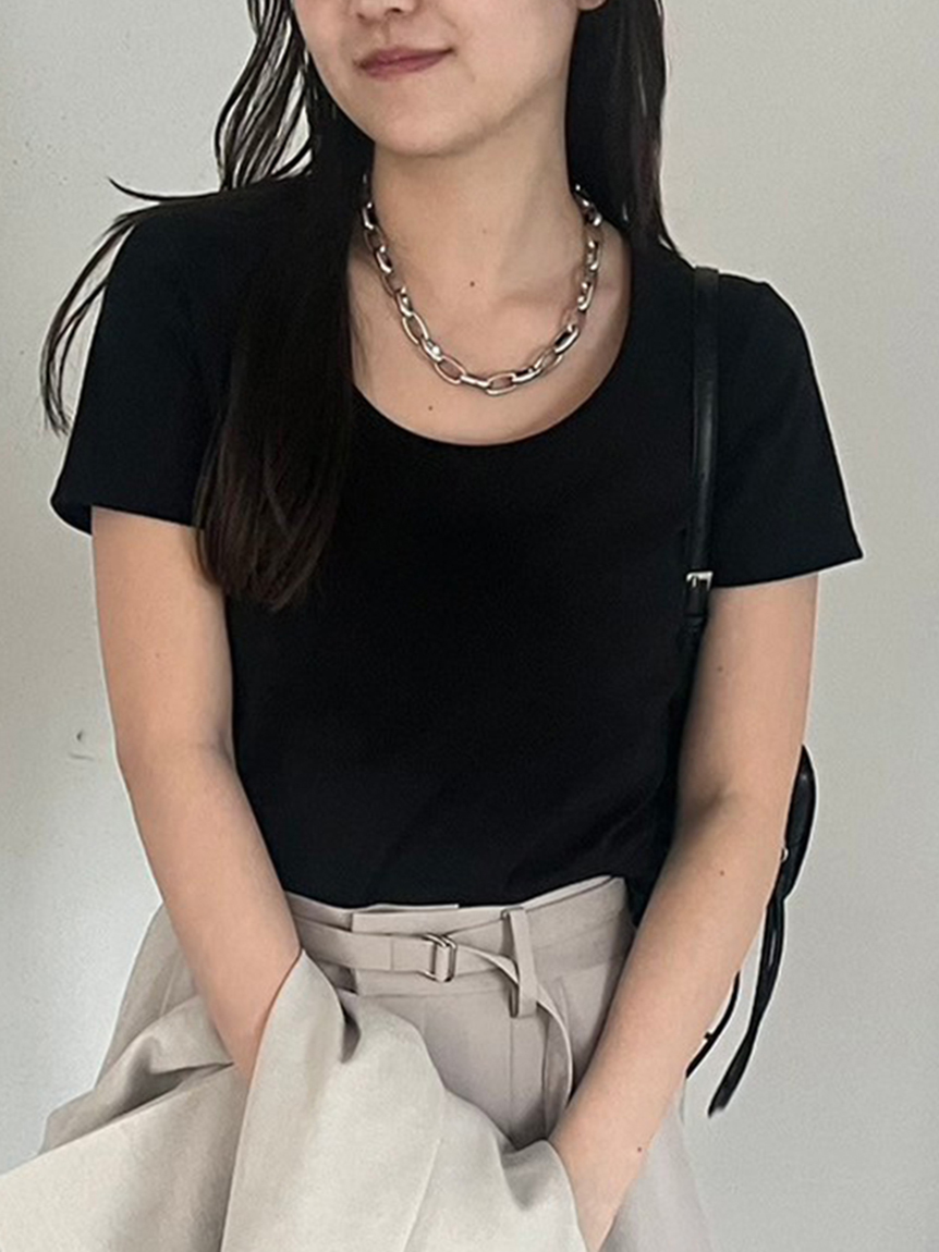 ♡新品タグ付♡　レーヨン麻ソフトタンブラーブラウス　レッド　VERY掲載 ♡新品タグ付♡ レーヨン麻ソフトタンブラーブラウス レッド