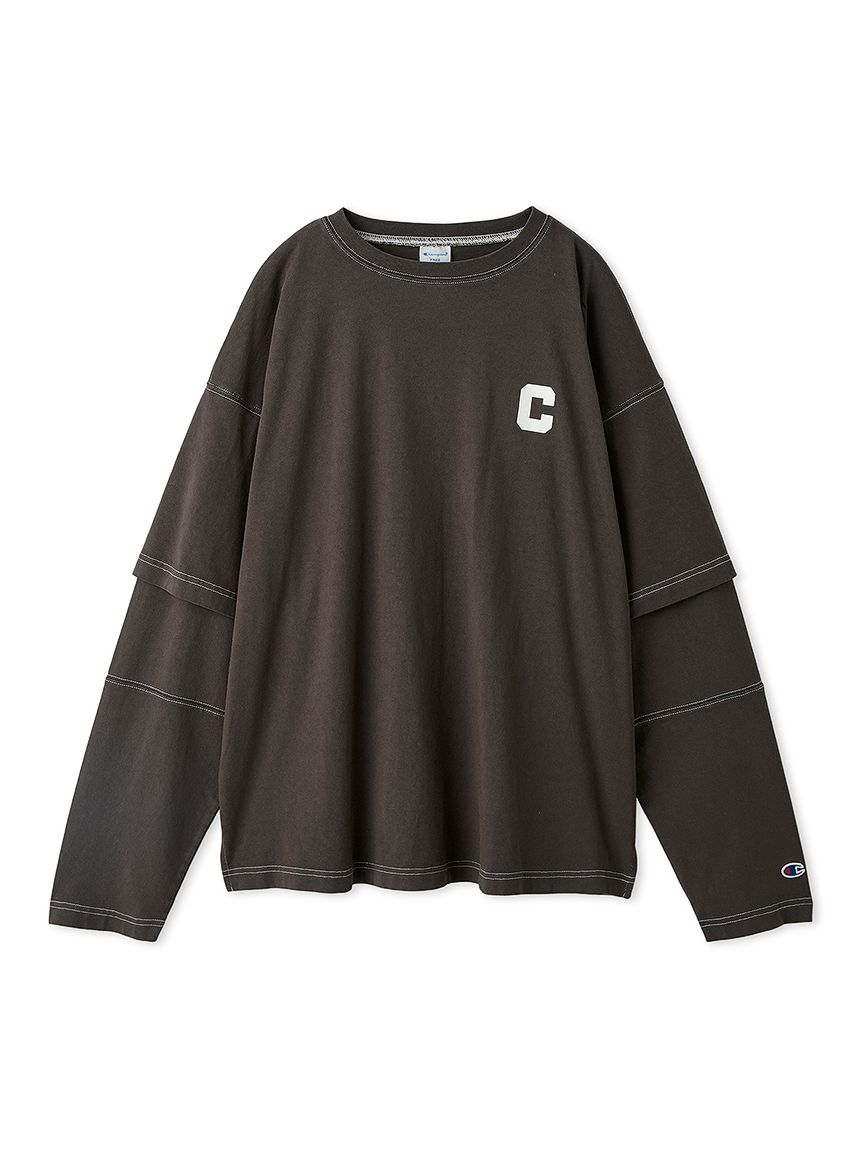 【Champion】レイヤードロンＴ(CGRY-F)