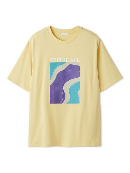 アートプリントTシャツ(Tシャツ)｜トップス｜FRAY I.D（フレイ