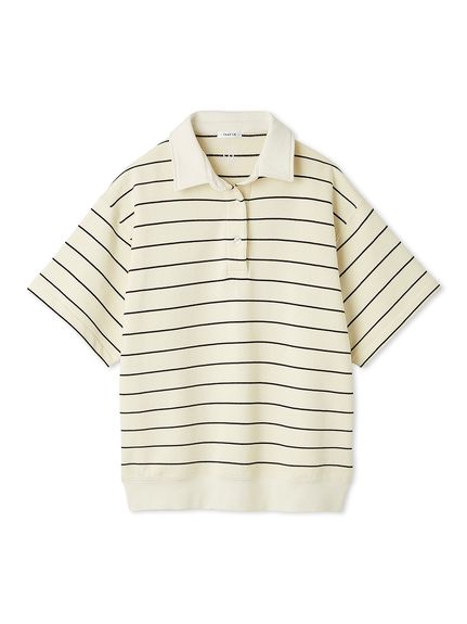 【FRAY ID】ハーフスリーブポロTシャツ フレイ アイディー FRAY I.D ハーフスリーブポロTシャツ （OWHT
