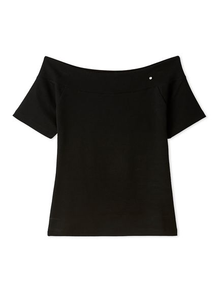 オフショルダーカットソー／ウォッシャブル（カットソー/Tシャツ