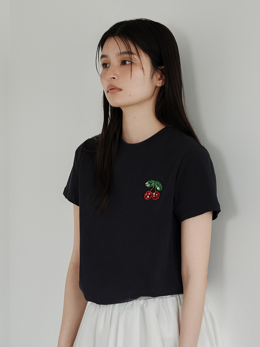 PATOU エンブロイダリーTシャツ PATOU エンブロイダリーTシャツ