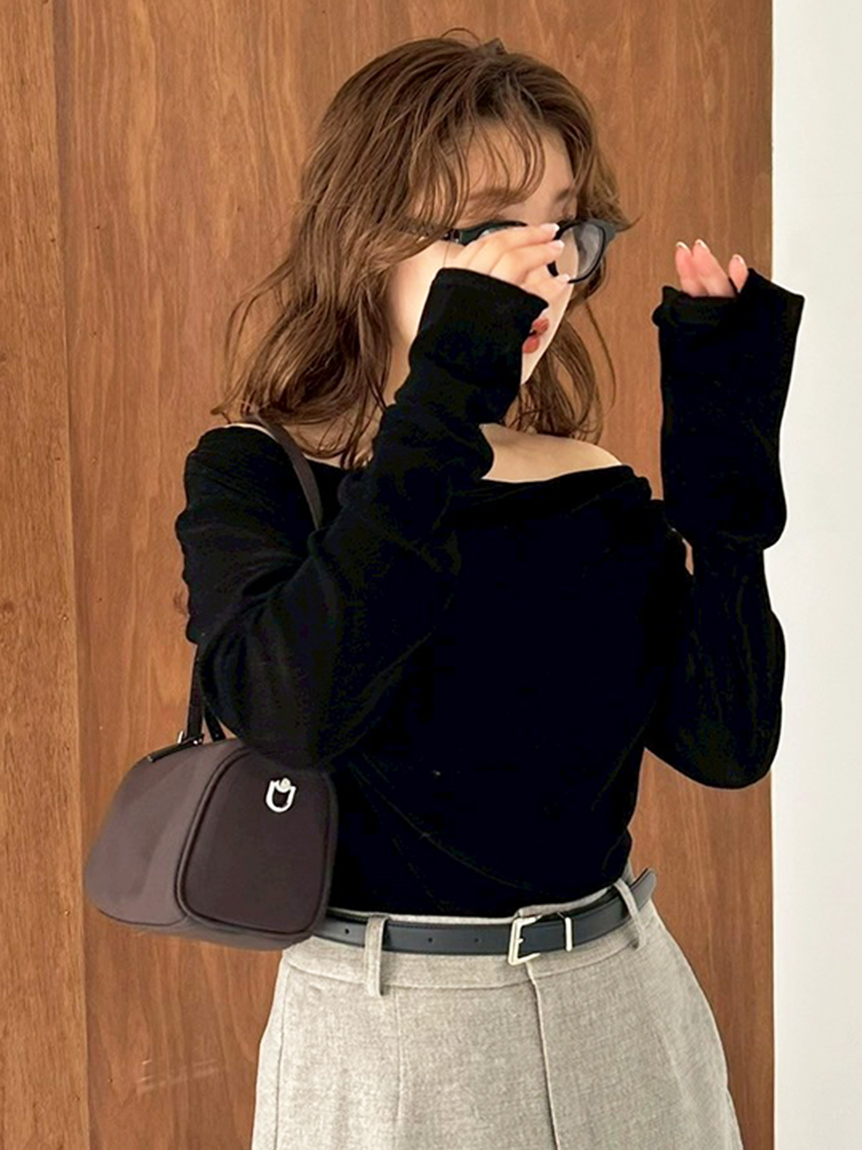 FRAY I.D ホルターネックカットトップス MIX コンビニ支払い❌ fray i.d ホルターネックカットトップス