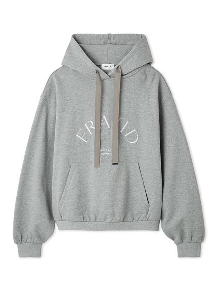 On ZIPPED FOODIE サイズM グレー 15thオリジナルロゴジップフーディー(カットソー)｜トップス｜FRAY I.D