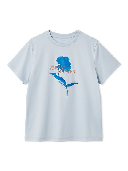 コンパクトフラワープリントTシャツ(Tシャツ)｜トップス｜FRAY I.D