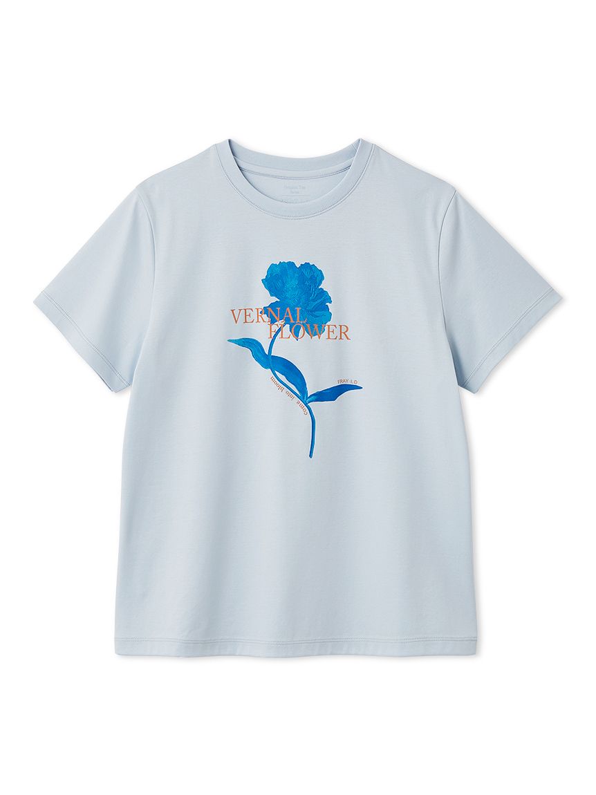コンパクトフラワープリントTシャツ(Tシャツ)｜トップス｜FRAY I.D