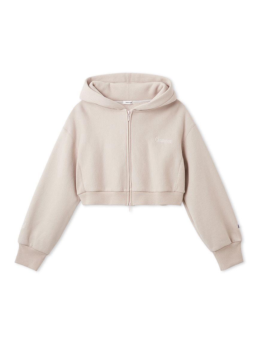 FRAY I.D｜Champion】リバースウィーブショートフーディ(カットソー