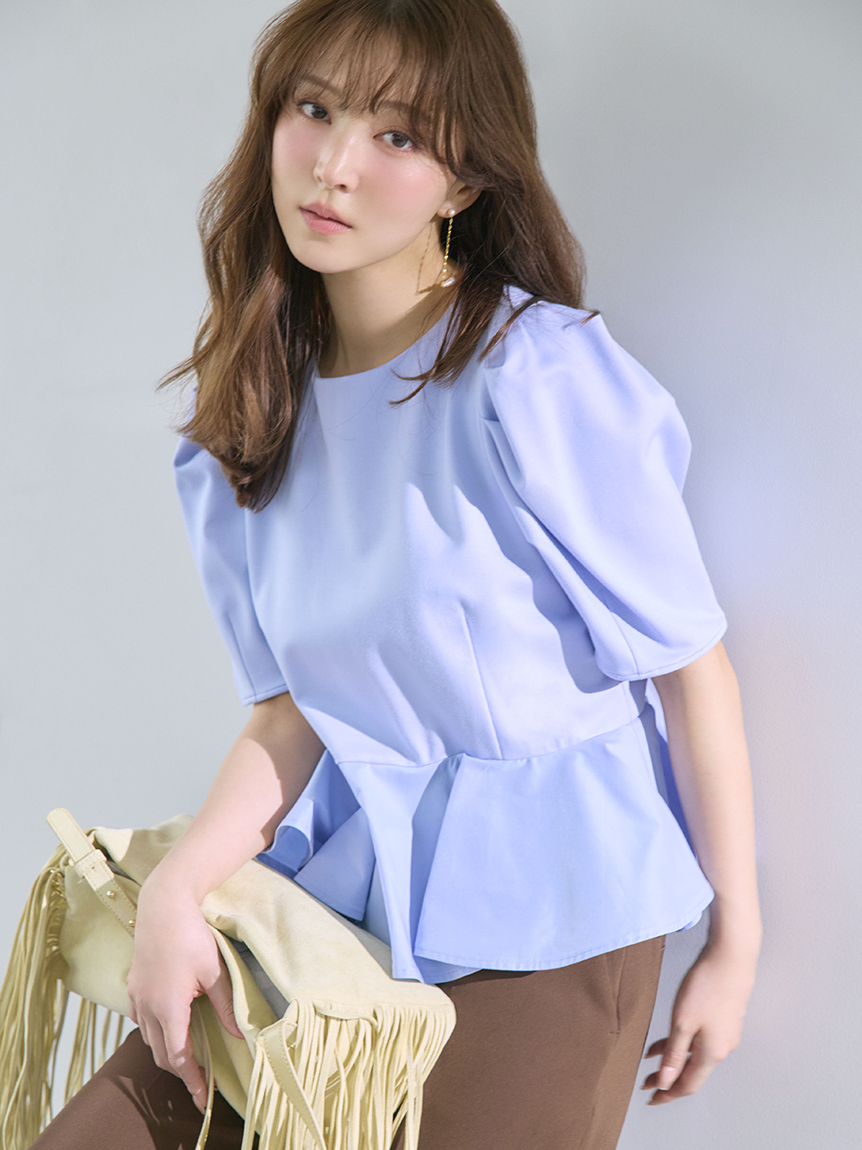 ドッキングペプラムカットソー(カットソー)｜トップス｜FRAY I.D