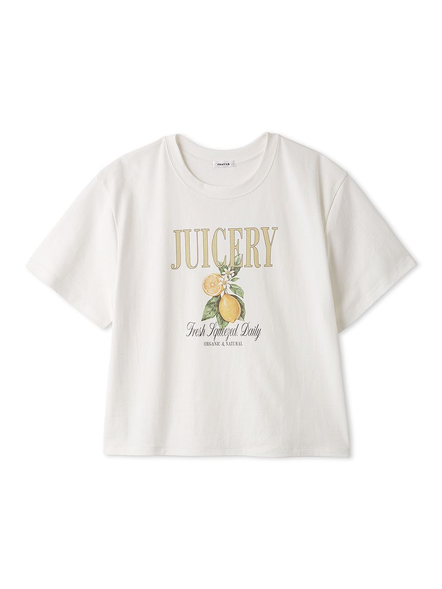フルーツプリントTシャツ／ウォッシャブル(Tシャツ)｜トップス｜FRAY