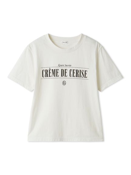 グラフィックプリントコンパクトTシャツ／ウォッシャブル・UVカット(T