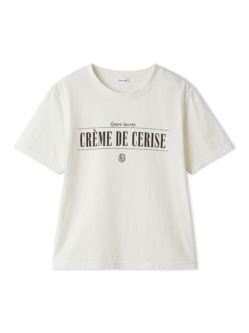 グラフィックプリントコンパクトTシャツ／ウォッシャブル・UVカット(T