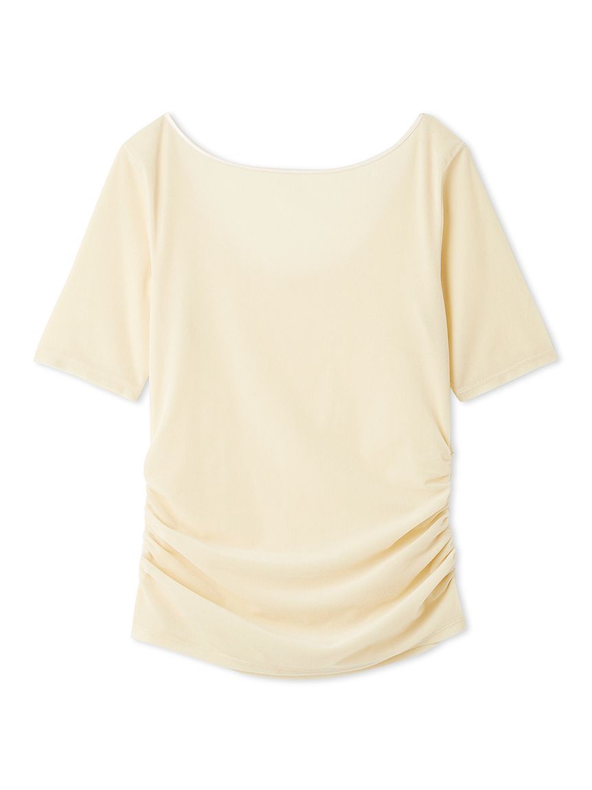 シアーベロアバックオープンTシャツ(Tシャツ・カットソー)｜TOPS｜FRAY