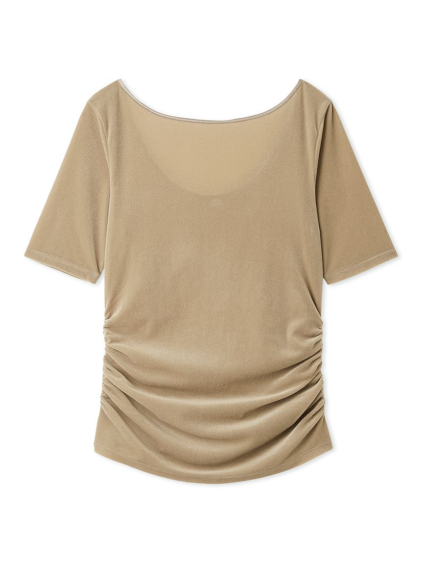 シアーベロアバックオープンTシャツ(Tシャツ・カットソー)｜TOPS｜FRAY